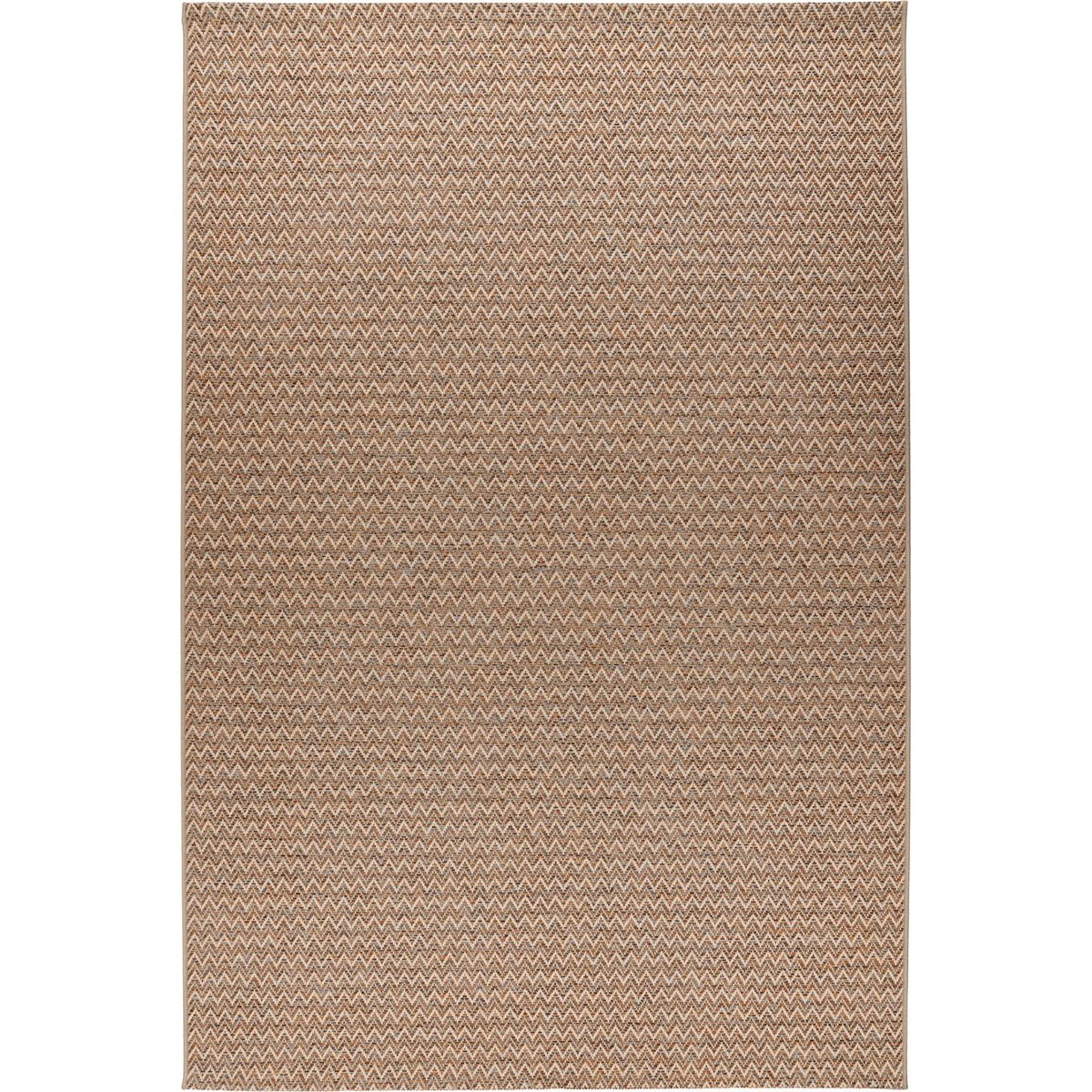 Tapis rectangulaire d'extérieur, Tribal beige sable et marron tissé, ARTE ESPINA