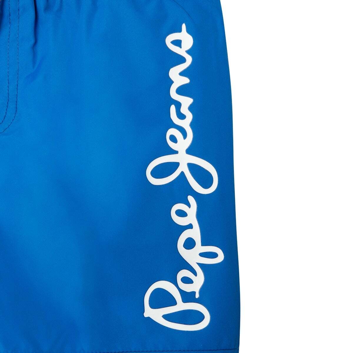 Short De Bain Bermuda Avec Logo Imprimé bleu vif, PEPE JEANS