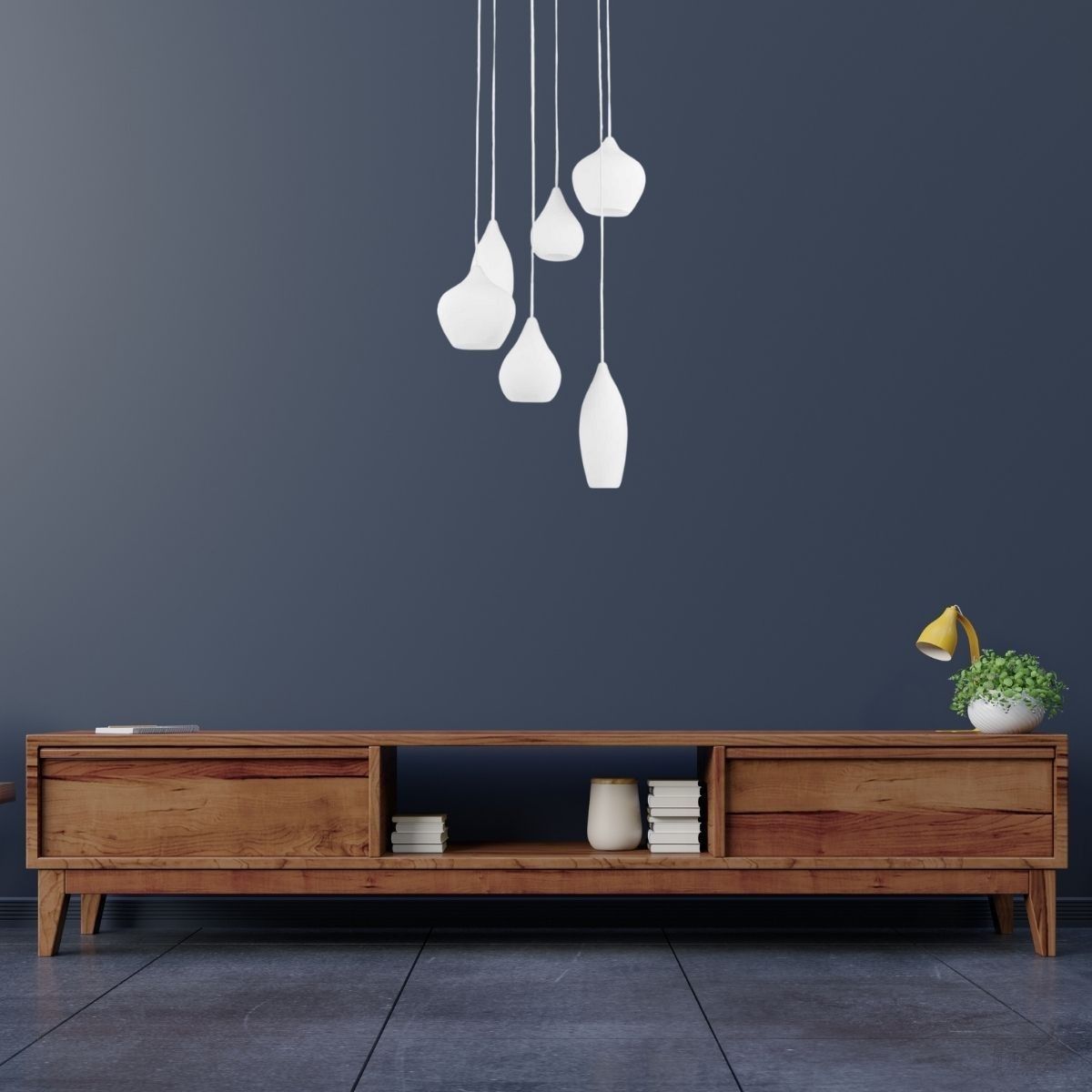 Suspension SOFT blanc, IDEAL LUX