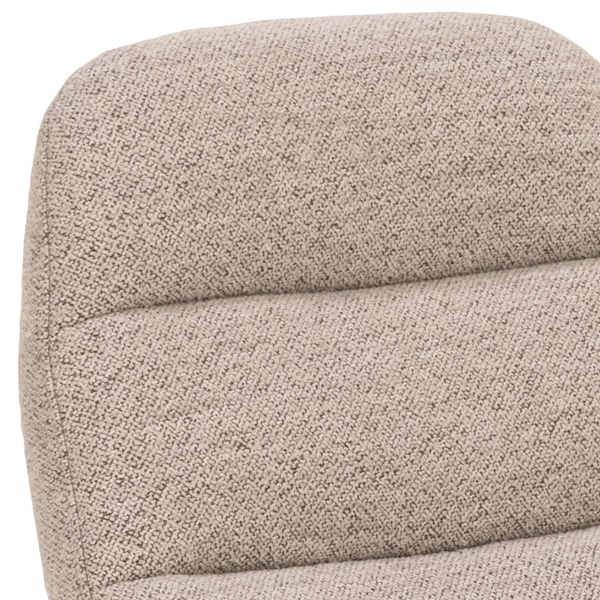 Fauteuil relax en tissu CHAPLIN beige, TOILINUX
