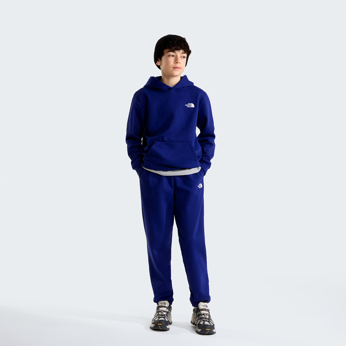 Simple Dome Fleece Hoodie dark blue, THE NORTH FACE