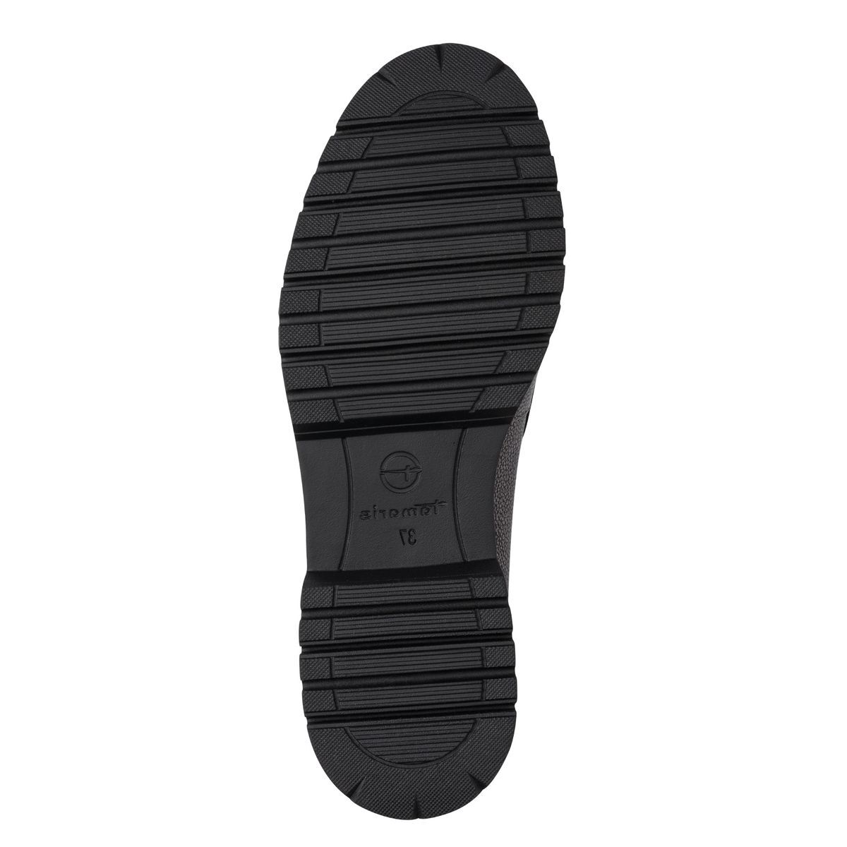 Slipper en cuir multicolore etain, TAMARIS