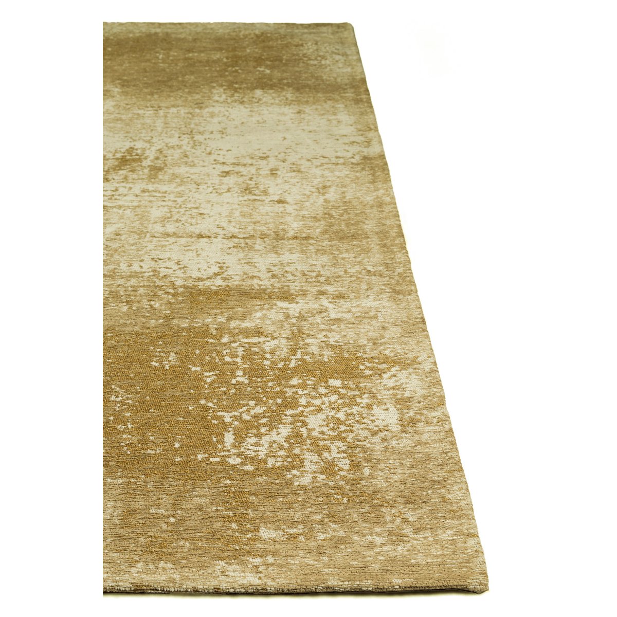 Tapis intérieur/extérieur moderne tissé plat TERRA jaune, NOVATREND