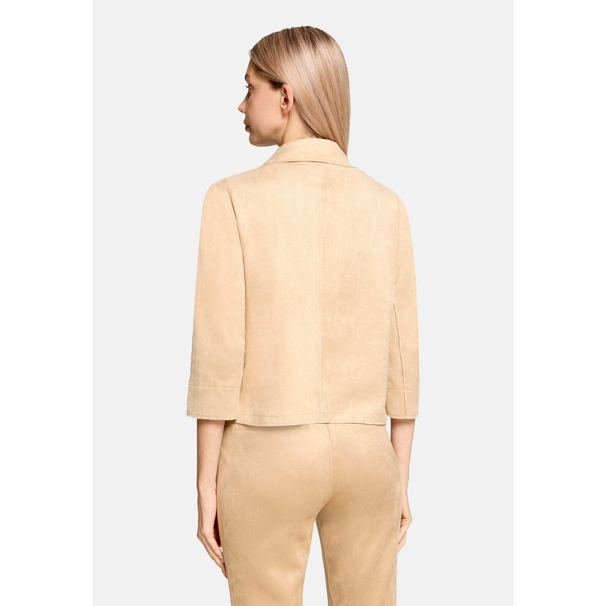 Veste blazer à fermeture zippée beige, BETTY BARCLAY