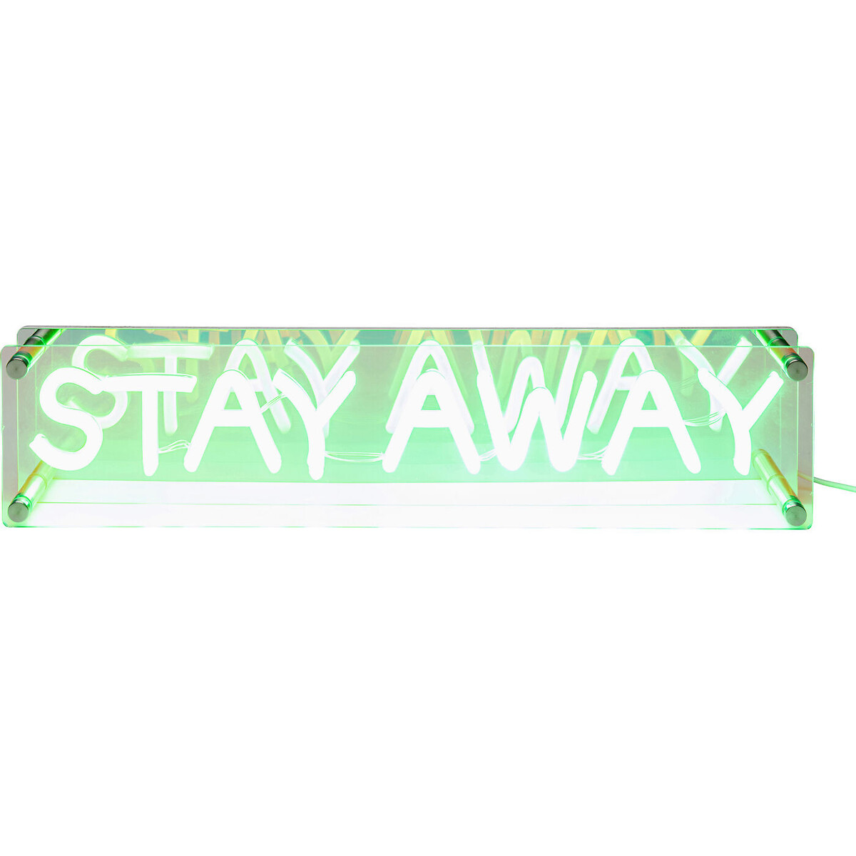 Lampe à poser LED Font STAY AWAY vert, KARE DESIGN