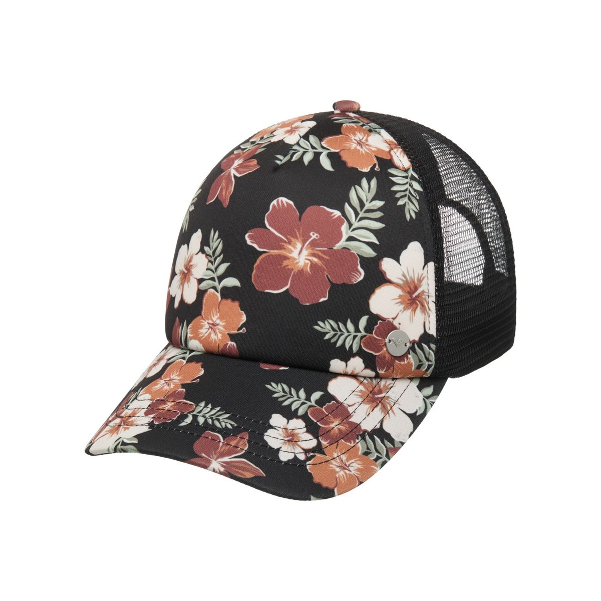 Casquette trucker BEAUTIFUL MORNING. marron almond tropical feels, ROXY