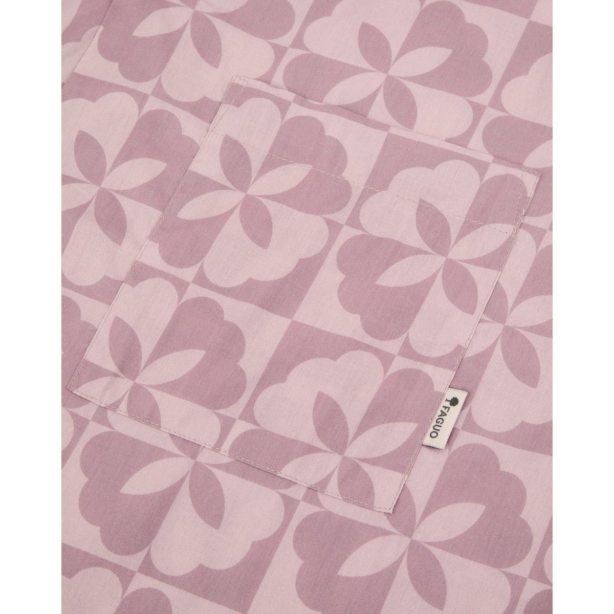 Chemise PAIOLIVE rose grisé, FAGUO