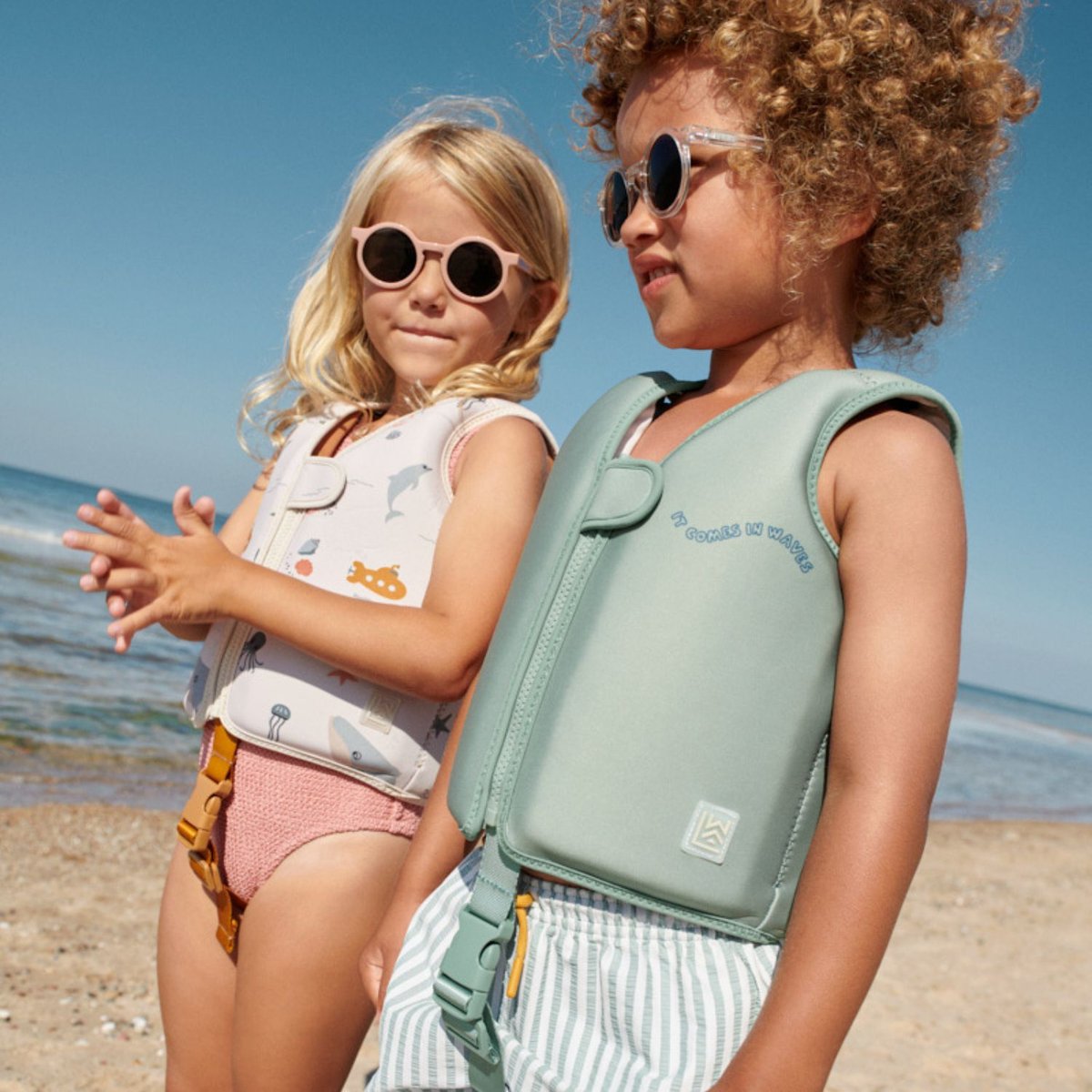 Gilet de natation Dove It comes in waves couleur unique, LIEWOOD