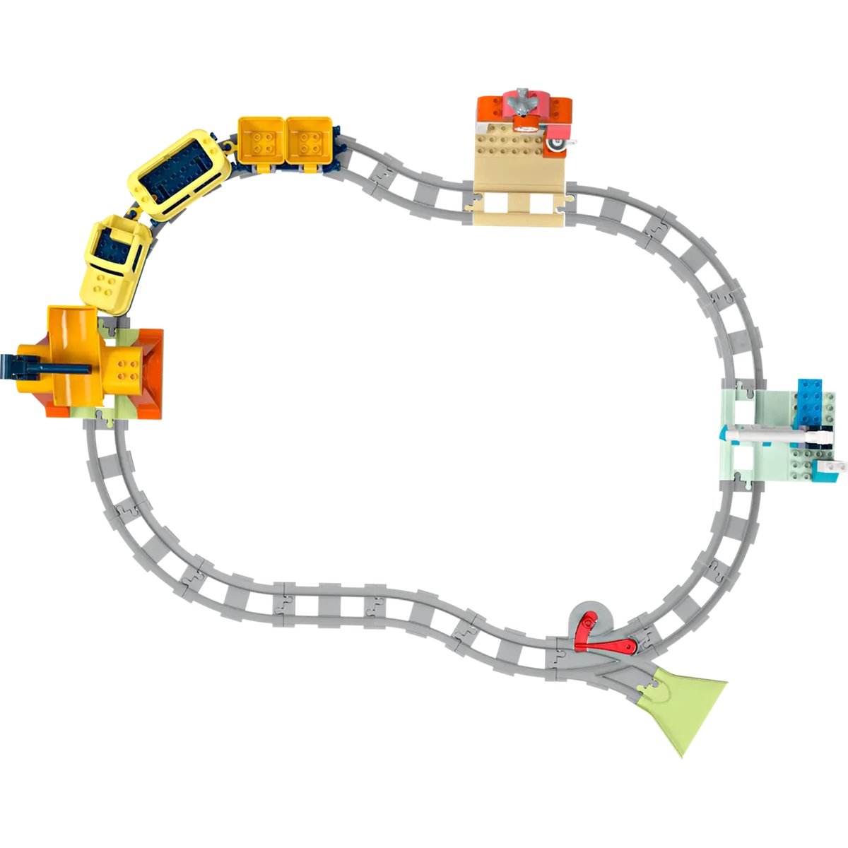 Duplo Le grand train communautaire interactif multicolore, LEGO