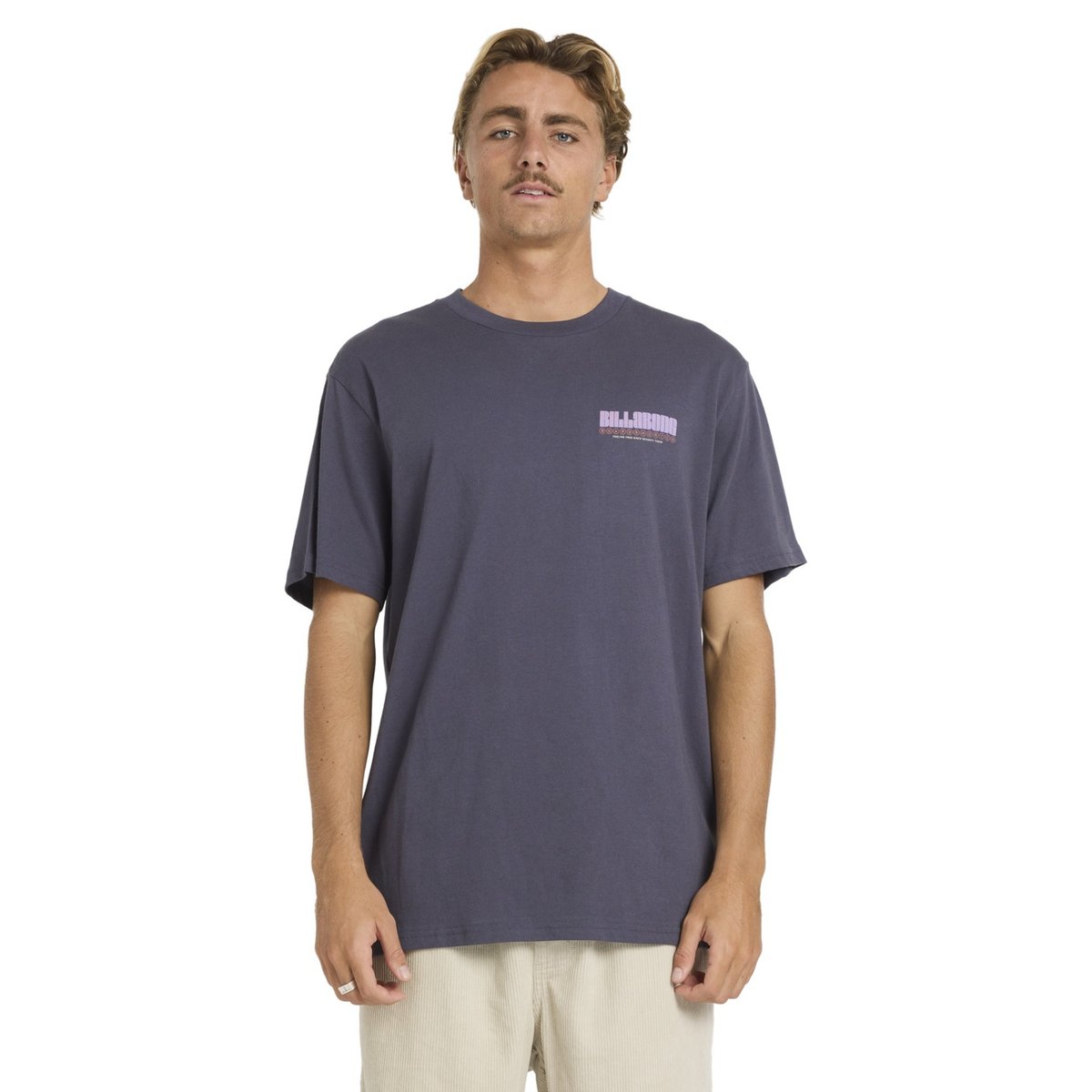 T shirt manches courtes BROADSHEET PREMIUM noir graystone, BILLABONG