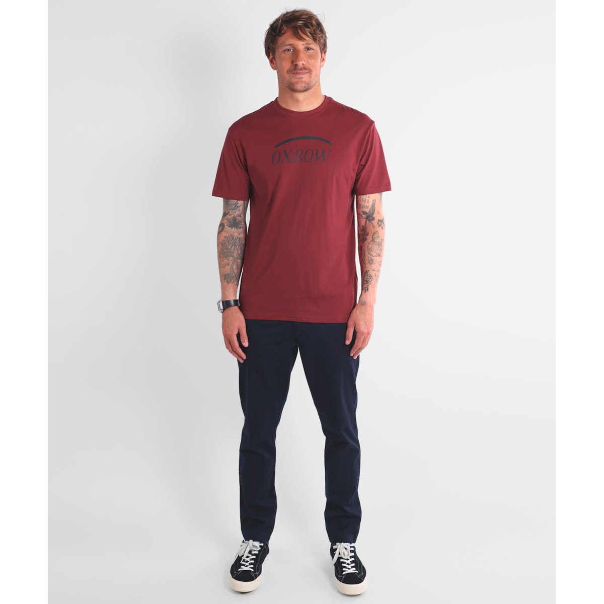 Tee-shirt manches courtes TALAI iron red, OXBOW