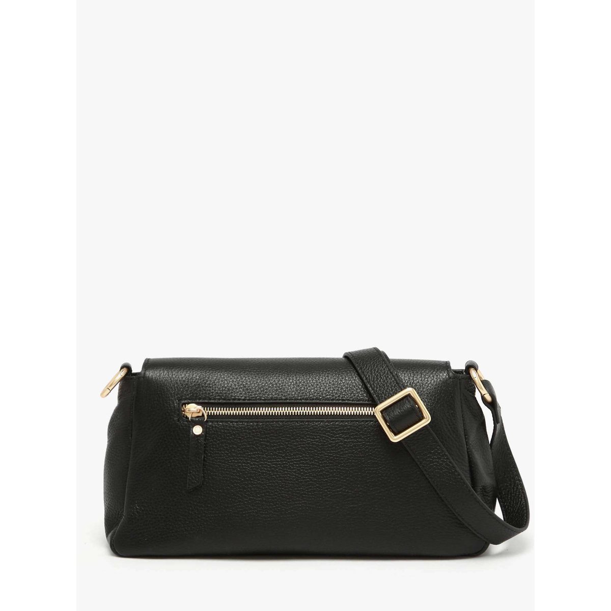 Sac bandoulière Shadow cuir noir, ETRIER