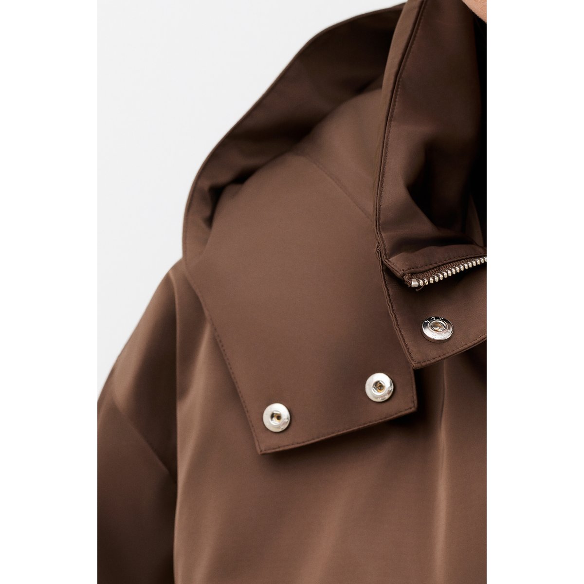 Doudoune courte ample GSIENNA marron foncé, CAROLL