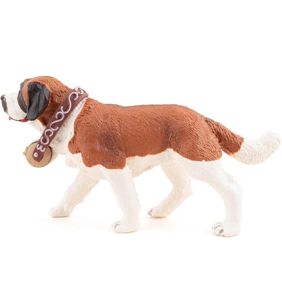 Figurine Saint-Bernard marron, PAPO