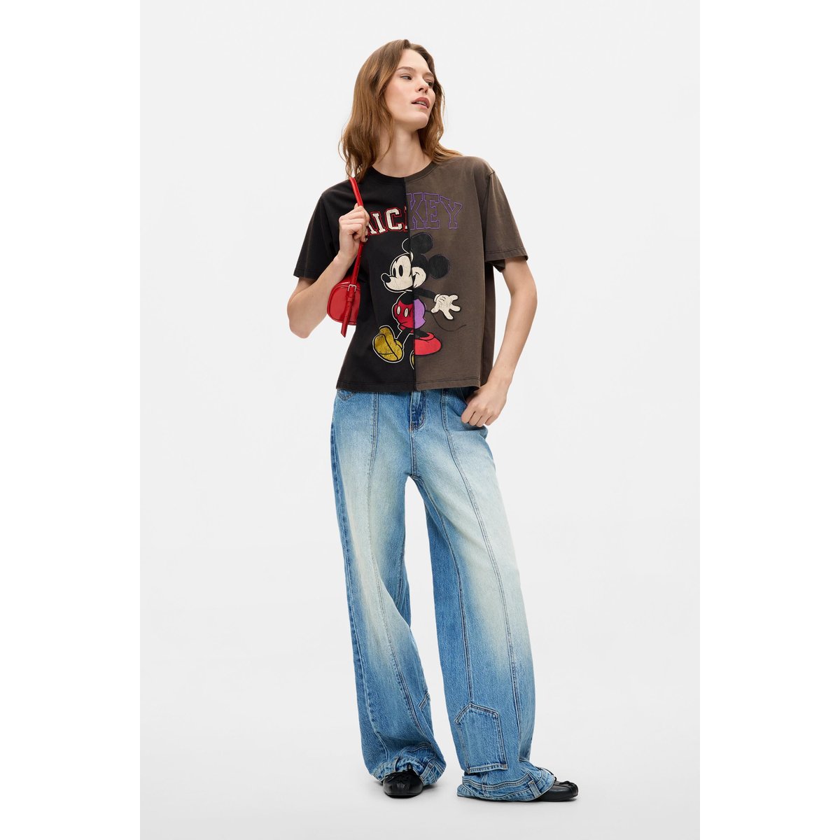 T-shirt Mickey™ gris, DESIGUAL
