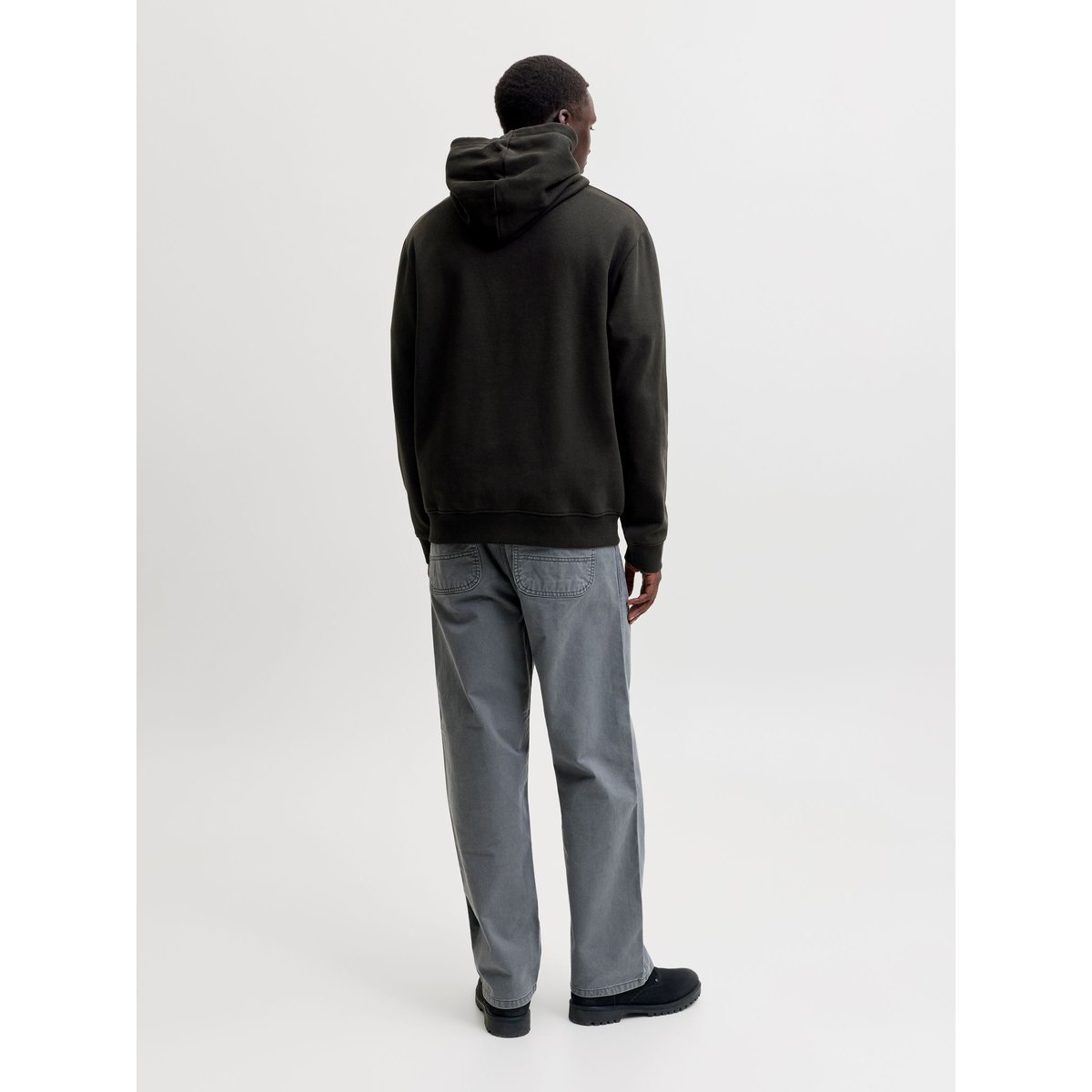 Sweat À Capuche black 1, JACK & JONES