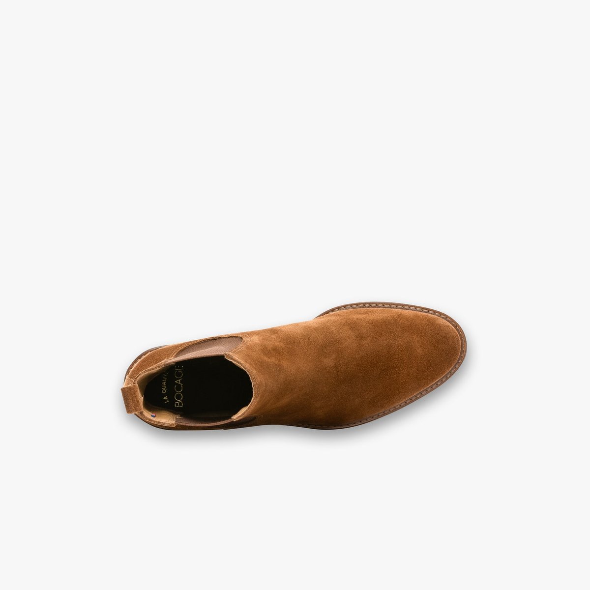 Boots À Talon en cuir SELIA marron, BOCAGE