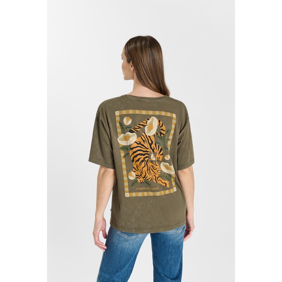 Tee-Shirt ARLO moss, LE TEMPS DES CERISES