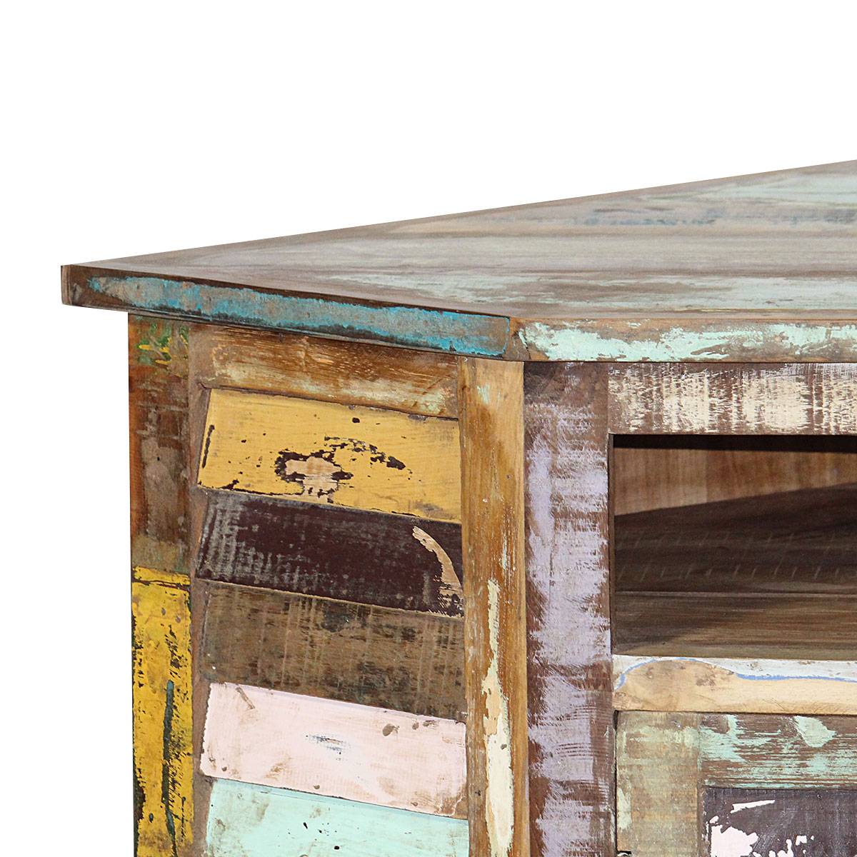 Buffet en bois recyclé ETHNIK multicolore, MADE IN MEUBLES 