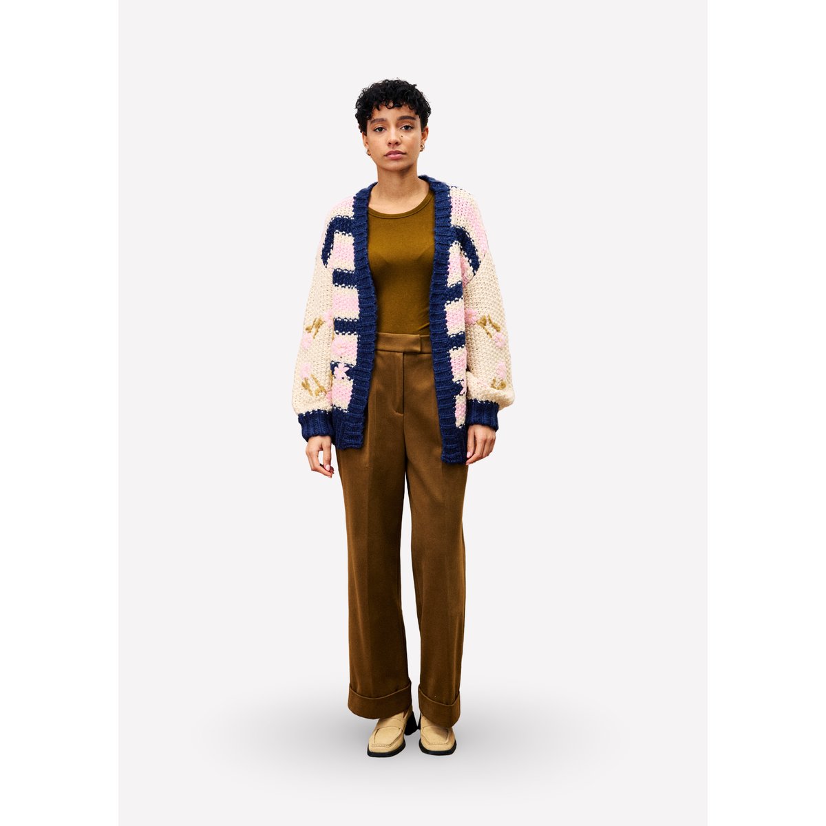 Cardigan DAHLIA rose, FRNCH