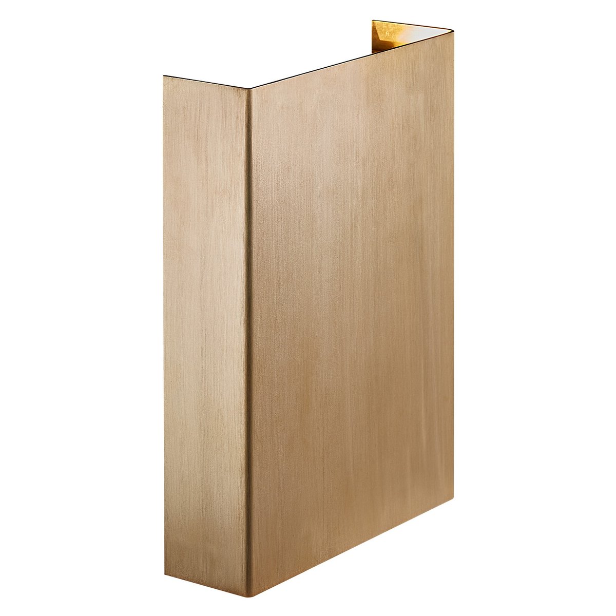Applique murale extérieure adapté aux zones côtières  en laiton, FOLD doré, NORDLUX