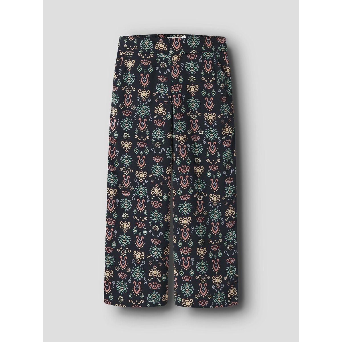 Printed Loose Fit Trousers star print/navy background, NAME IT
