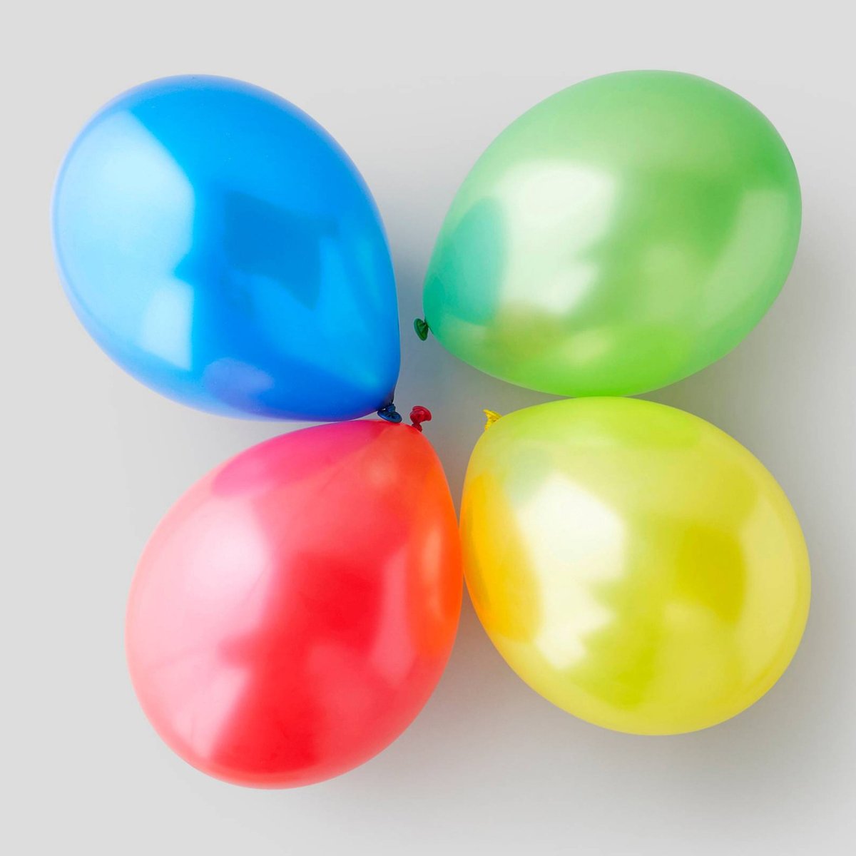 Ballons métallisés couleur unique, MONOPRIX