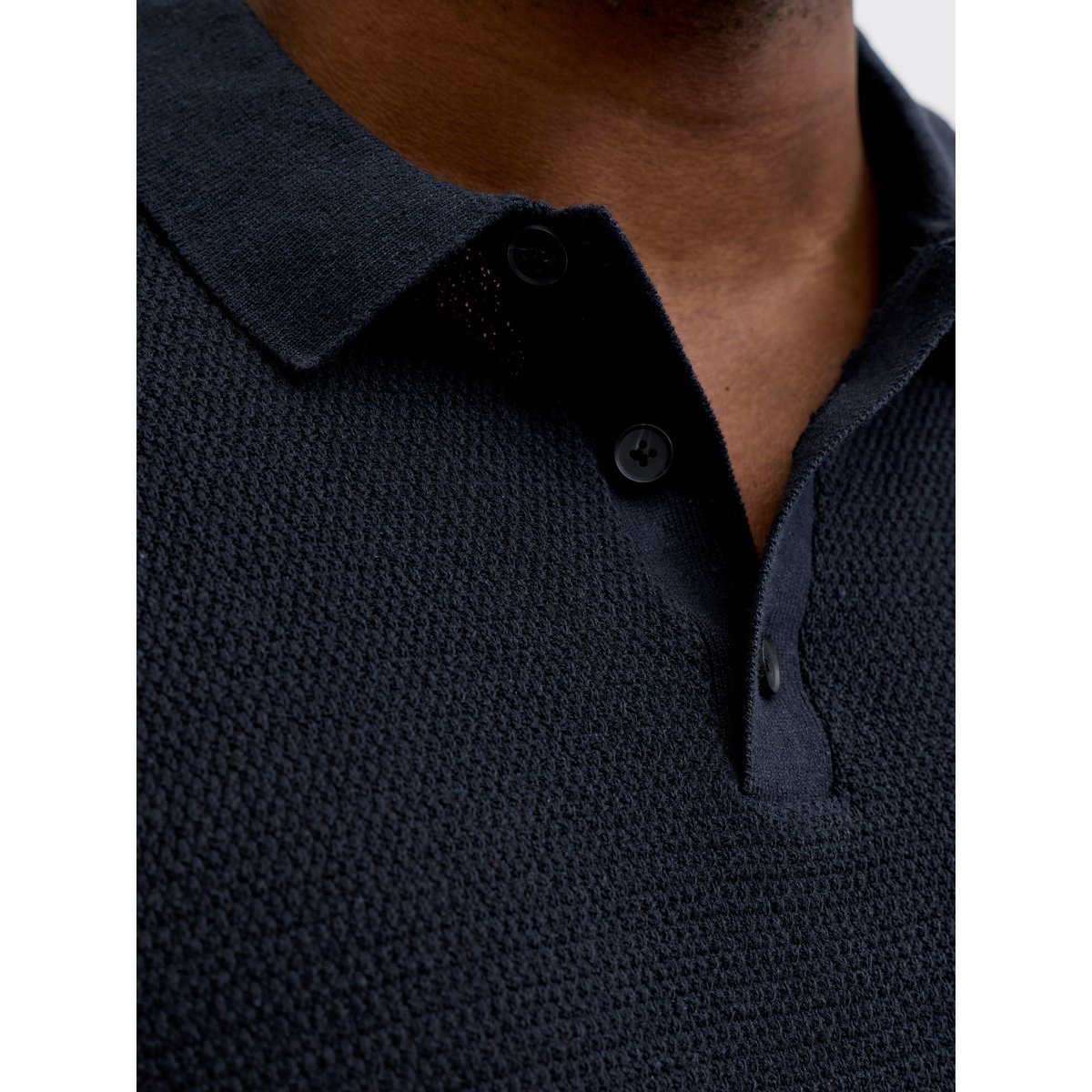 Polo Tricoté navy blazer, JACK & JONES