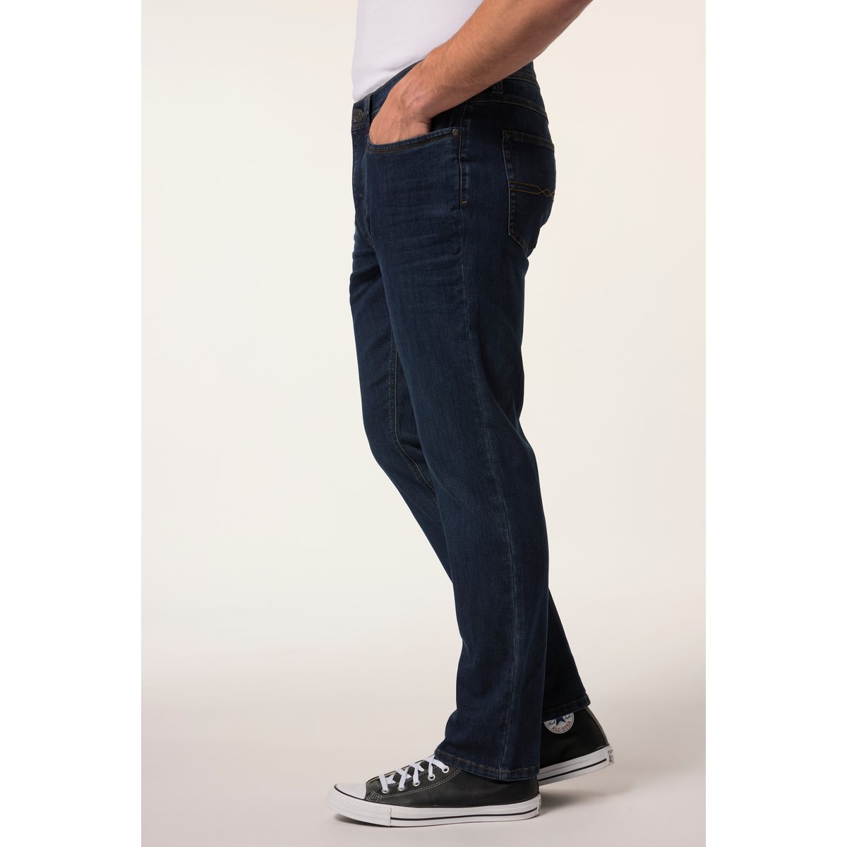 Jean coloré, FLEXNAMIC®, ventre confort bleu marine, JP1880