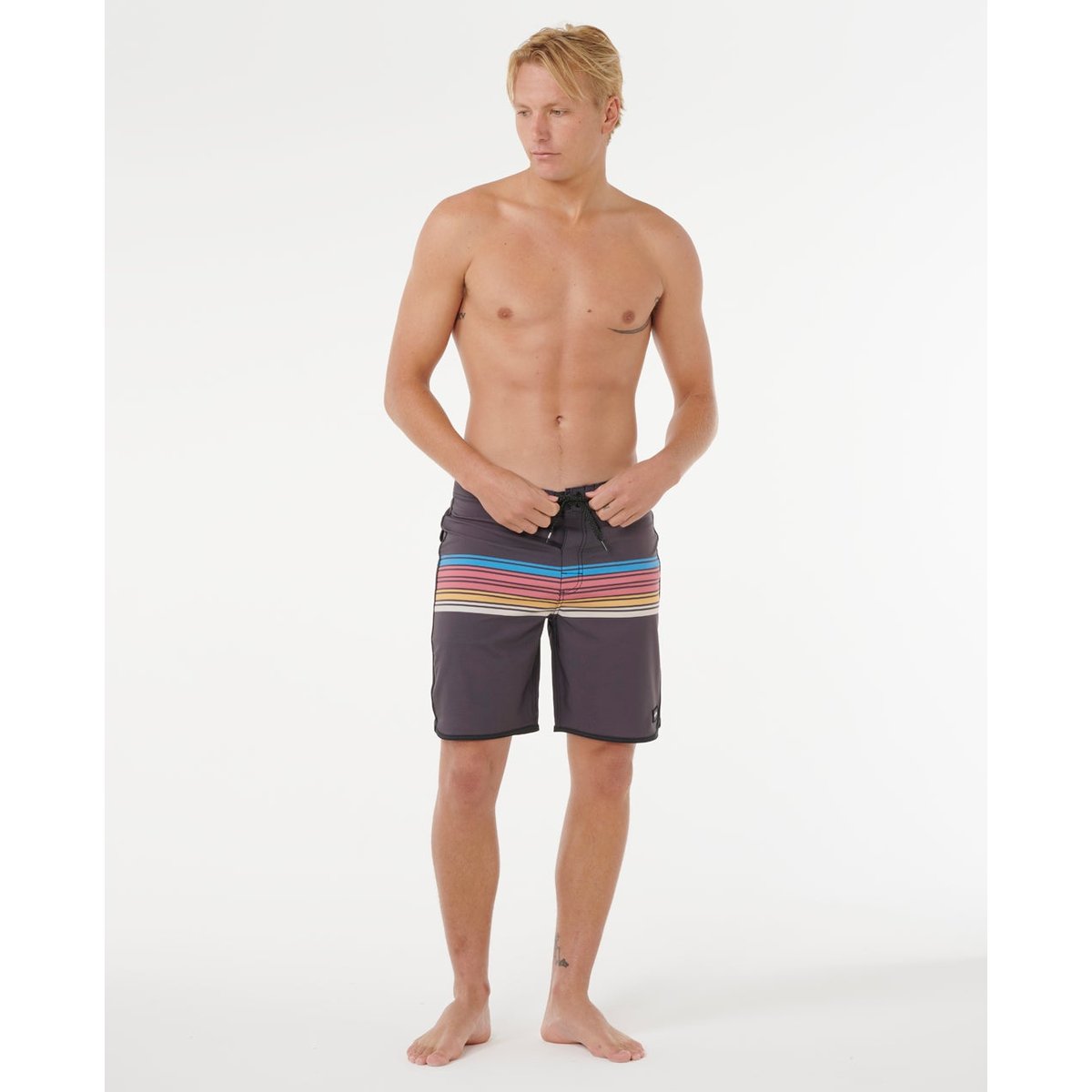 Boardshort MIRAGE SURF REVIVAL black wave, RIP CURL