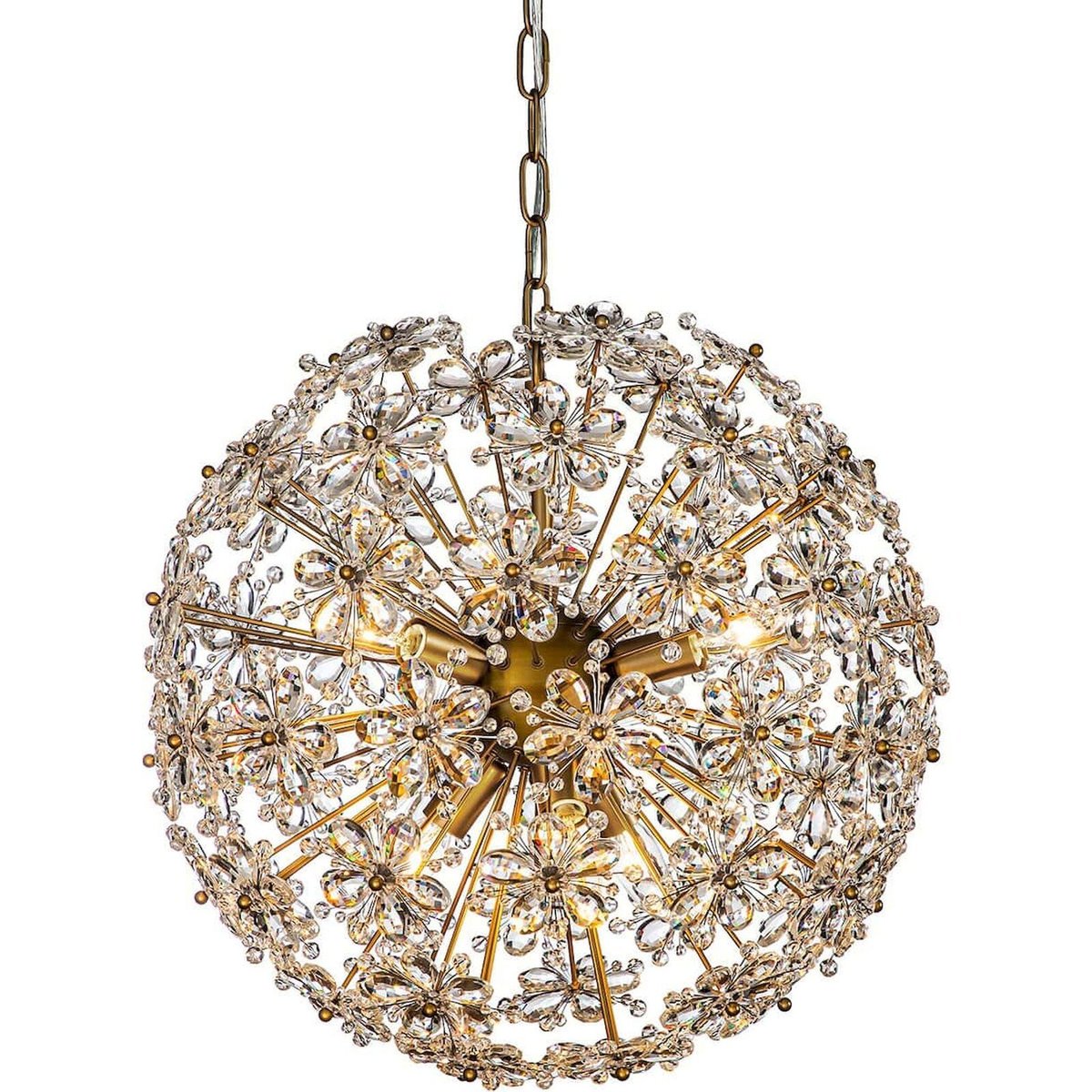 Suspension en cristal Cyntha Richmond Decoration bronze éclatant, RECOLLECTION