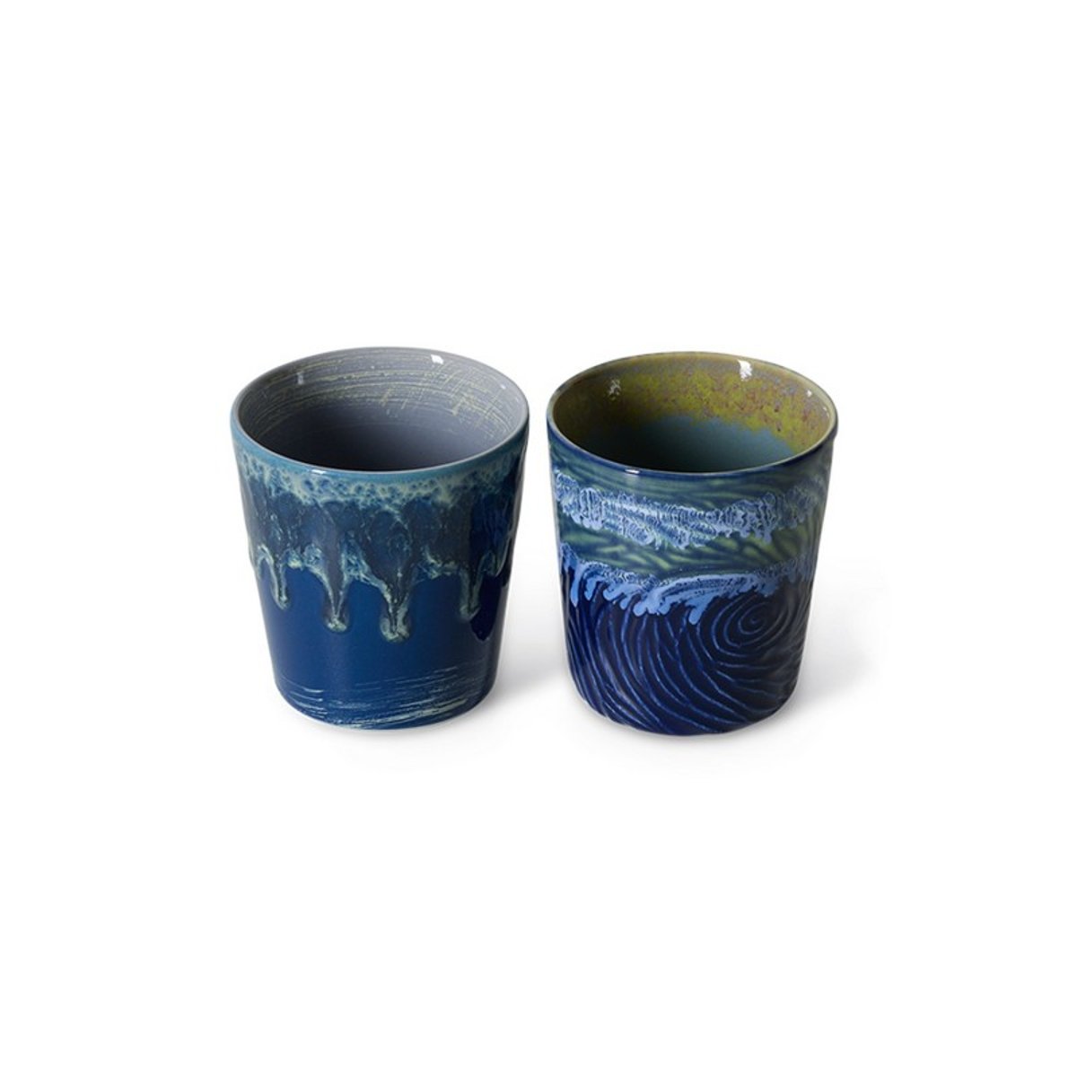 Tasses à café Van Gogh set de 2 Starry night bleu, HKLIVING