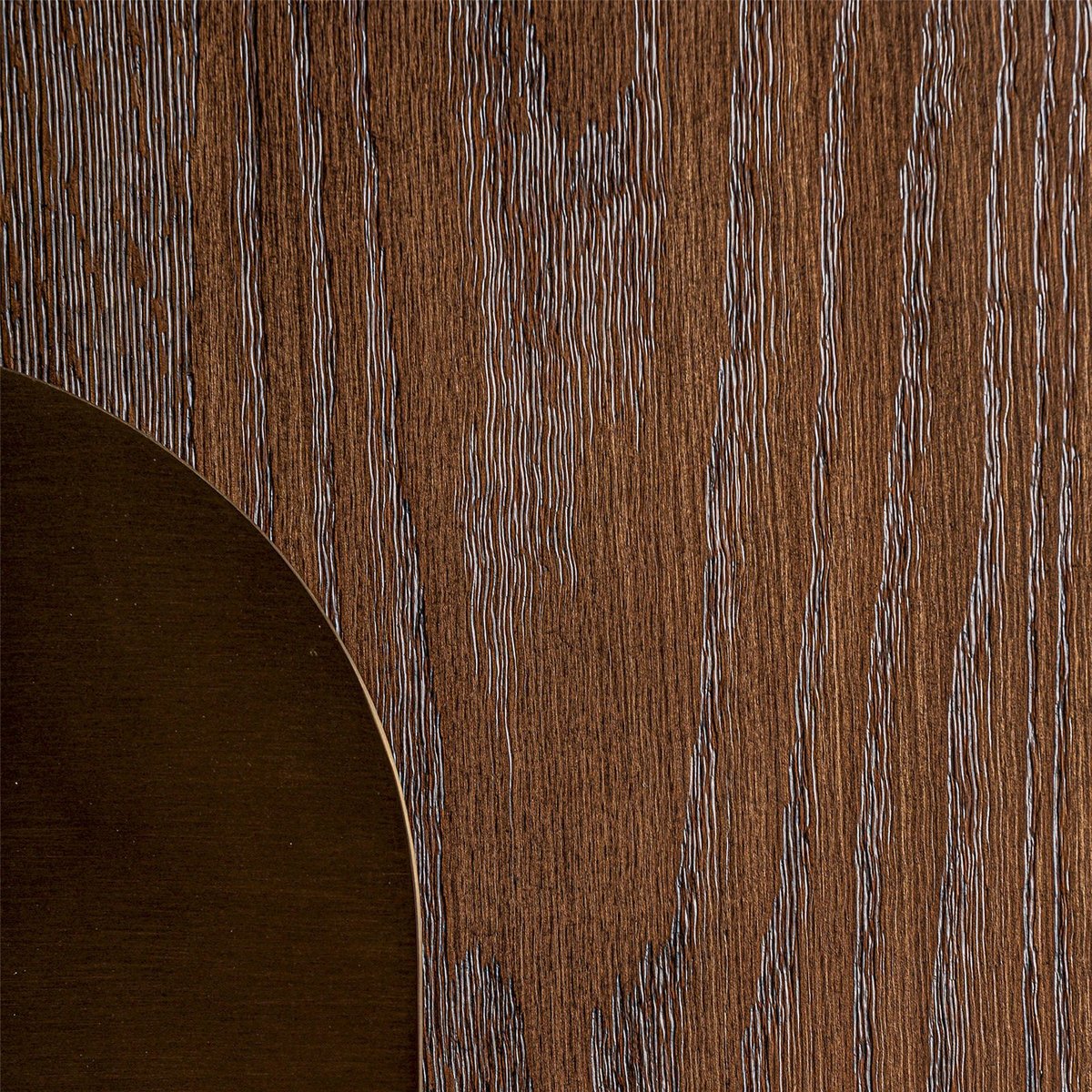 Armoire art déco en chêne chêne marron finition teintée, RECOLLECTION