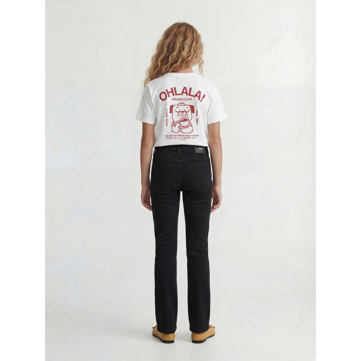 Jean Slim black denim 1, JJXX