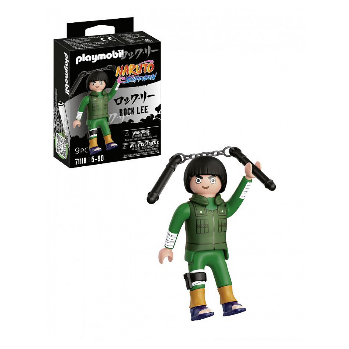 71118 Rock lee - Naruto Shippuden couleur unique, PLAYMOBIL