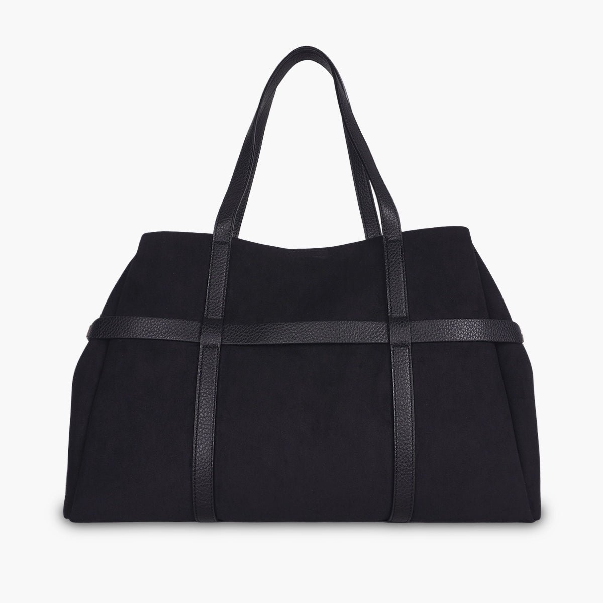 Grand sac shopper Taja noir,doré, LOLLIPOPS