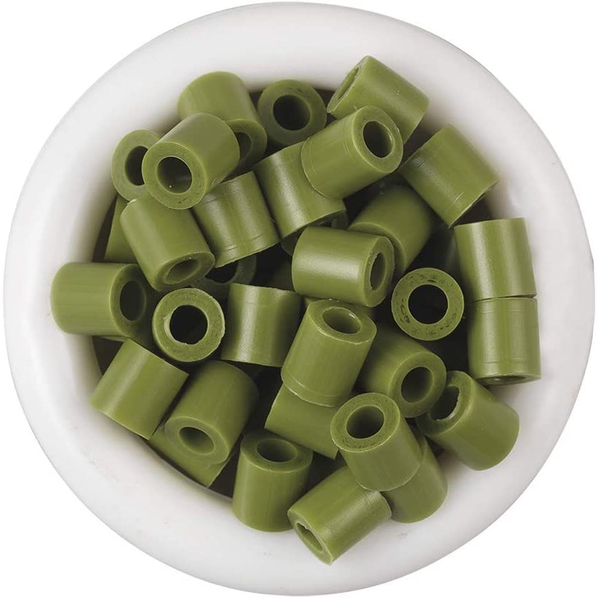 Sachet 1000 perles plastique vert, HAMA