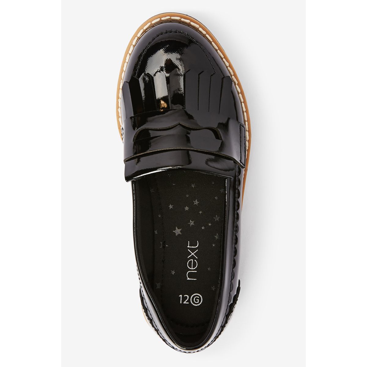 Mocassins d’écolier à glands noir, NEXT