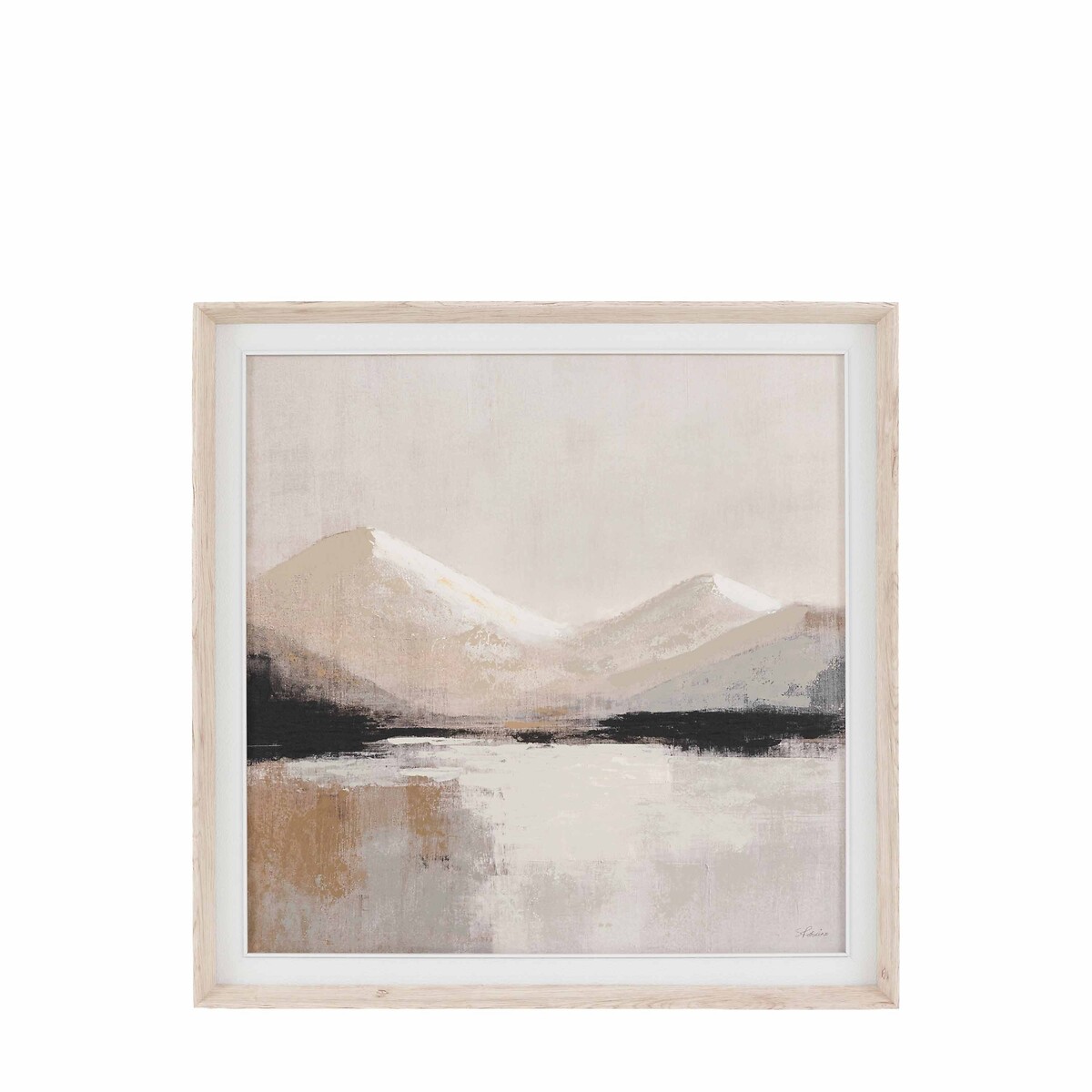 92cm Beyond the Pale Framed Canvas white, ÉDITÉ