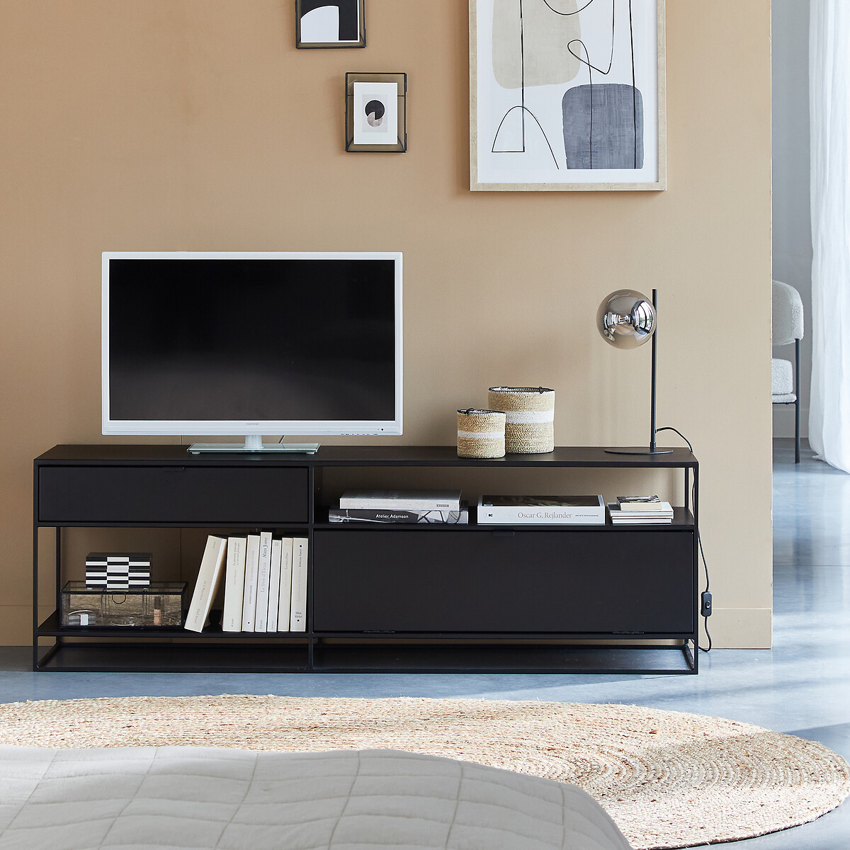 Tapis ovale en jute, Aftas naturel, LA REDOUTE INTERIEURS