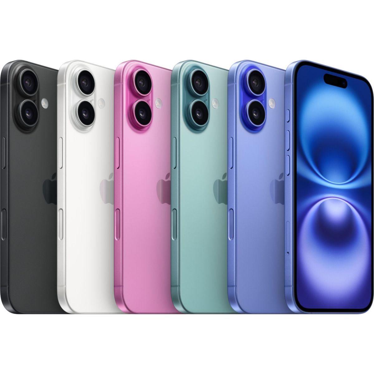 Smartphone iPhone 16 Plus Blanc 128Go couleur unique, APPLE