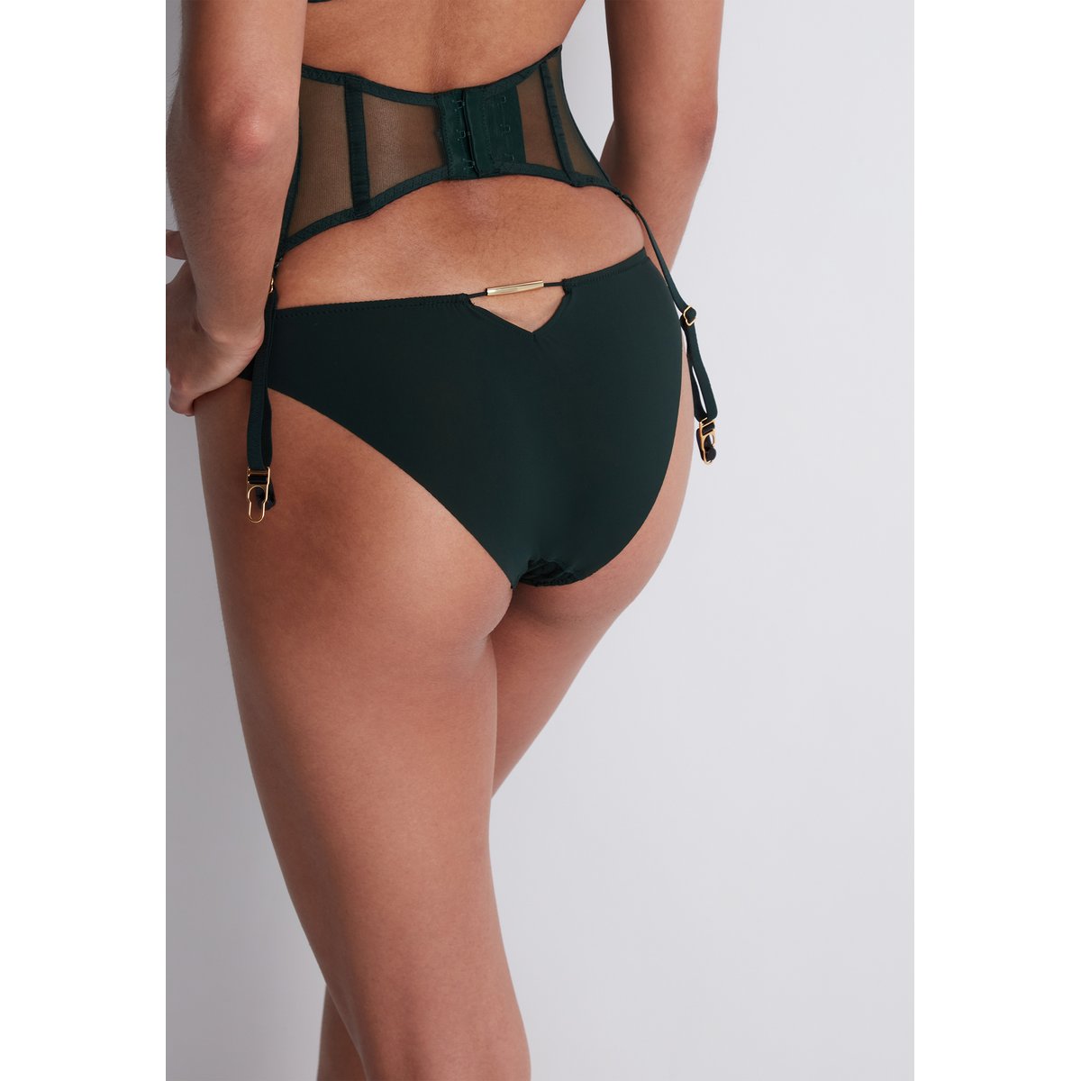 Culotte bresilienne Into The Groove vert, AUBADE