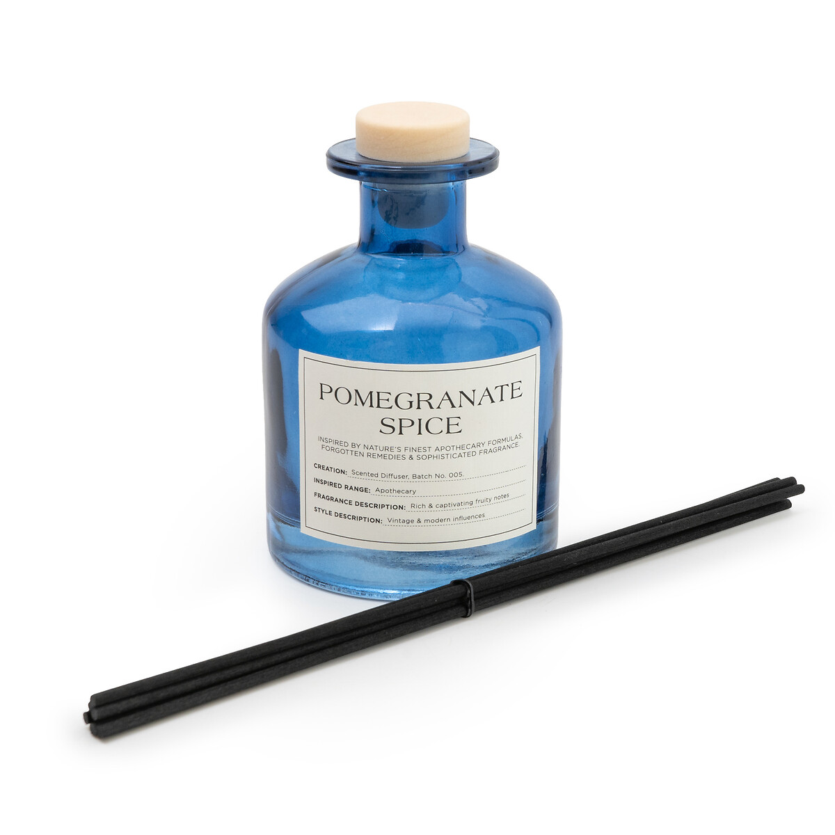 Apothecary Pomegranate Spice Diffuser, 250ml blue, SO'HOME