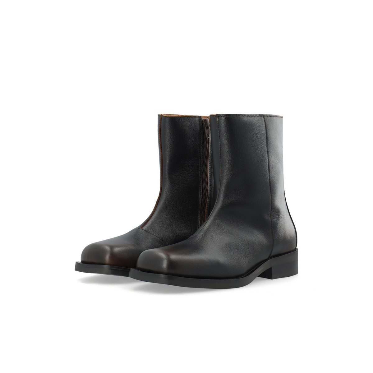 Bottines marron - brown1, BIANCO