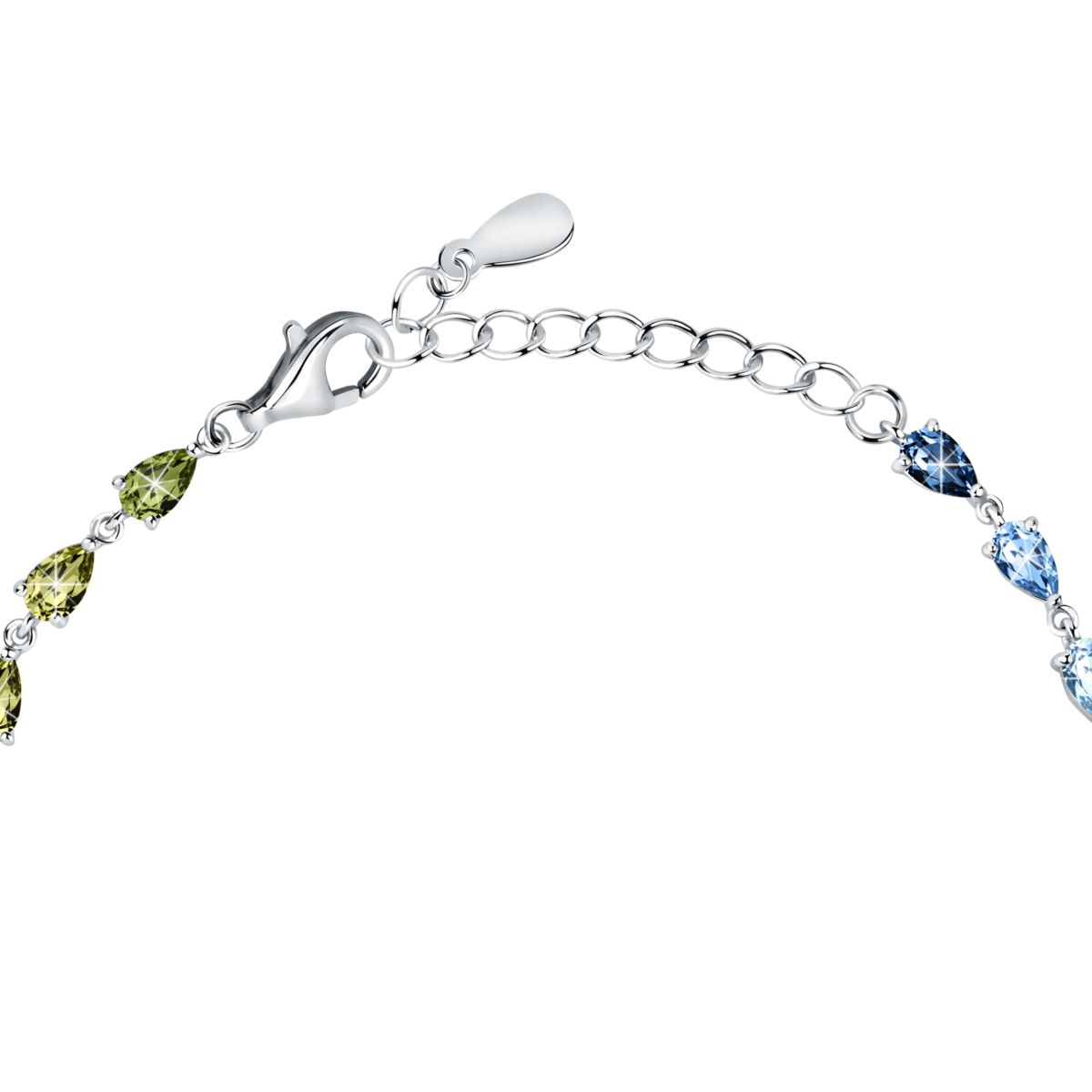 Bracelet en argent 925 AURORA multicolor, BLUESPIRIT