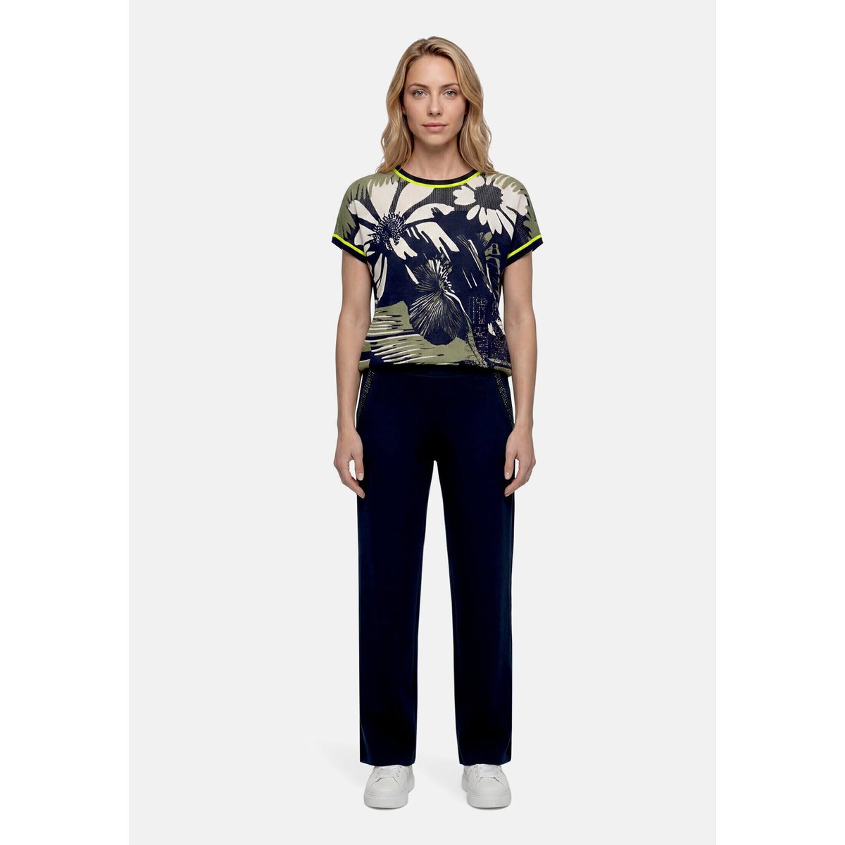 Pantalon à enfiler à poches extérieures dark sky, BETTY BARCLAY
