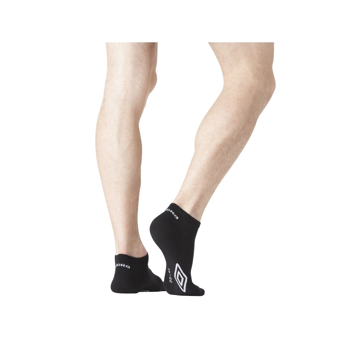 Lot De 12 Paires De Chaussettes Sneackers noir/blanc, UMBRO