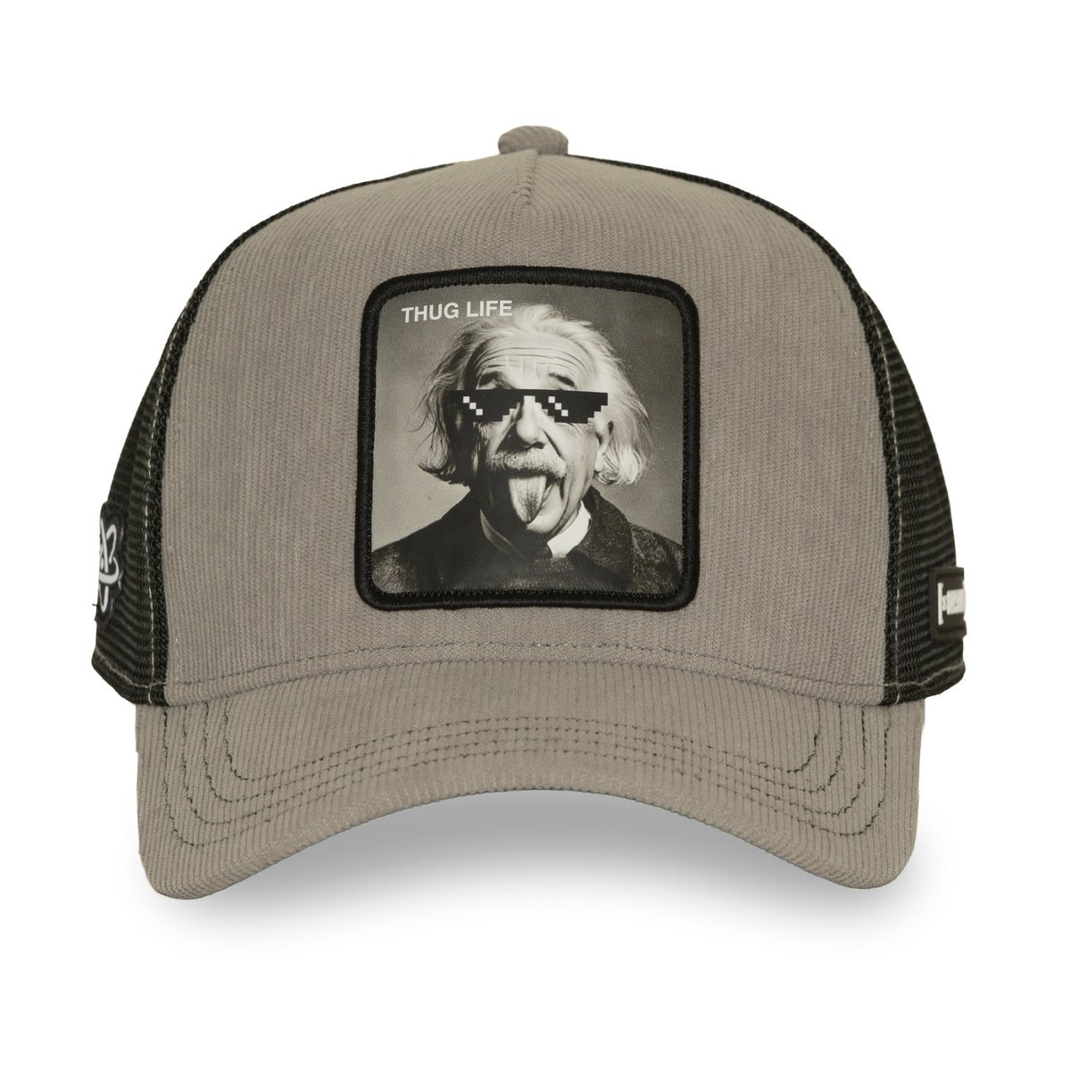 Casquette trucker THUG noir/gris/blanc, CAPSLAB