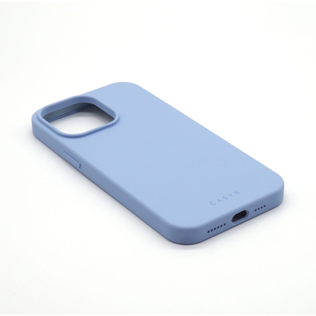 Coque iPhone 14 Pro silicone Bleu Clair M bleu clair, CASYX