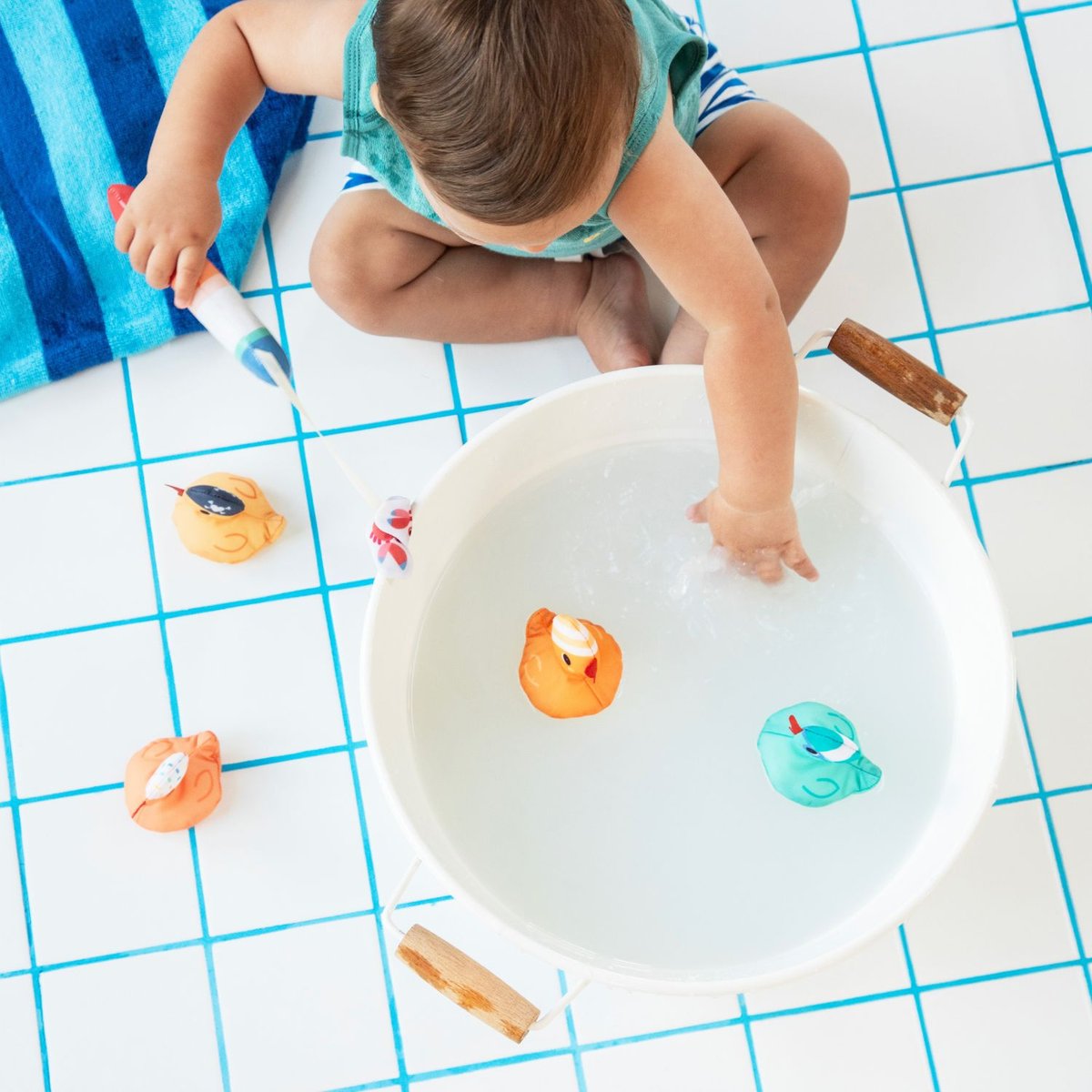 Jeu de pêche multicolore, LILLIPUTIENS